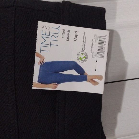 New women size 4/6 fitted stretch Capri jeggings - Picture 3 of 7